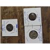 Image 1 : 3 x USA Coins - 2 x Penny 1 x Nickel