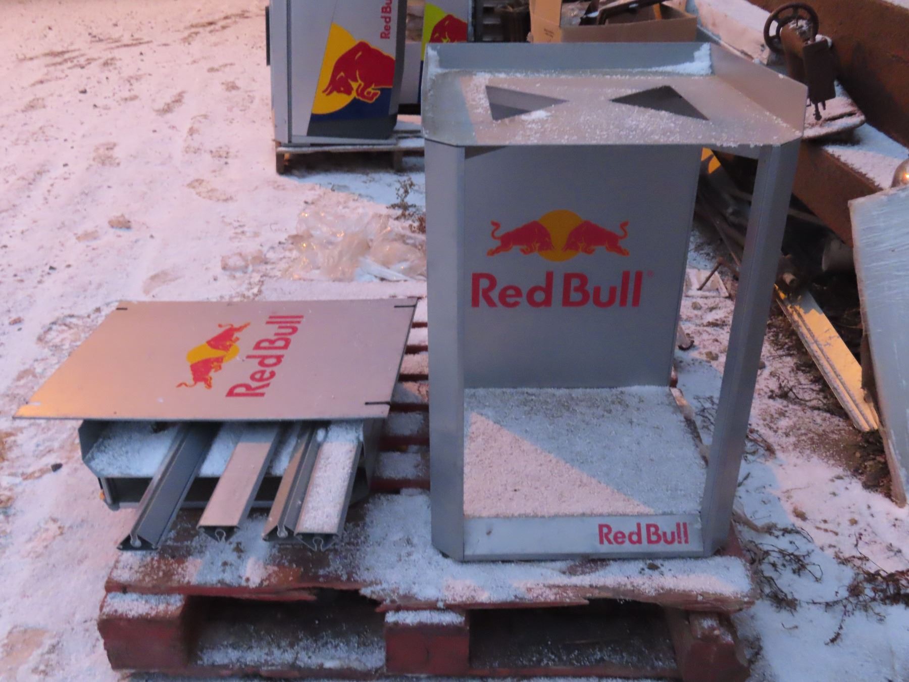 Red Bull Display Rack - With Extra Parts - 29