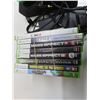 Image 2 : Xbox 360 console with controllers and games