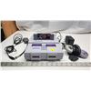 Image 2 : Super Nintendo game console - c/w power cable, game controller, 1 game (Street fighter II), and RF s