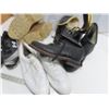 Image 4 : Shoe lot two new pairs of boots work boots shoes and cleated soccer shoes