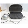 Image 1 : George Foreman grill and tea kettle grill works perfectly