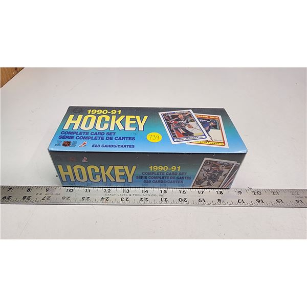 1990-91 OPC complete hockey card set - NOS sealed