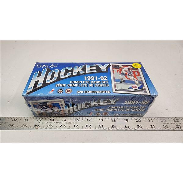 1991-92 OPC complete hockey card set - NOS sealed