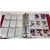 Image 13 : Binder with 55 sheets of Upper Deck 1991 NHL cards - assorted, not all slots full