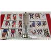 Image 21 : Binder with 55 sheets of Upper Deck 1991 NHL cards - assorted, not all slots full