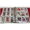 Image 23 : Binder with 55 sheets of Upper Deck 1991 NHL cards - assorted, not all slots full