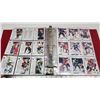 Image 25 : Binder with 55 sheets of Upper Deck 1991 NHL cards - assorted, not all slots full