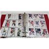 Image 25 : Binder with 55 sheets of Upper Deck 1991 NHL cards - assorted, not all slots full