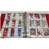 Image 29 : Binder with 55 sheets of Upper Deck 1991 NHL cards - assorted, not all slots full