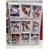 Image 2 : Binder with 55 sheets of Upper Deck 1991 NHL cards - assorted, not all slots full