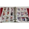 Image 31 : Binder with 55 sheets of Upper Deck 1991 NHL cards - assorted, not all slots full