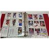 Image 51 : Binder with 55 sheets of Upper Deck 1991 NHL cards - assorted, not all slots full