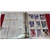 Image 52 : Binder with 55 sheets of Upper Deck 1991 NHL cards - assorted, not all slots full