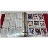 Image 53 : Binder with 55 sheets of Upper Deck 1991 NHL cards - assorted, not all slots full