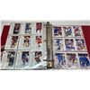 Image 55 : Binder with 55 sheets of Upper Deck 1991 NHL cards - assorted, not all slots full