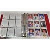 Image 9 : Binder with 55 sheets of Upper Deck 1991 NHL cards - assorted, not all slots full