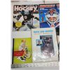 Image 2 : 9 assorted NHL magazines and 1981-82 calender - plus 1 kids book