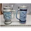 Image 3 : Pair of Avon Collector's beer steins - racing cars & planes