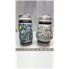 Image 2 : Pair of Avon Collector's beer steins - Vintage cars & Trains