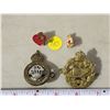 Image 1 : Canadian light infantry & Tank corps medals - Plus 2 pins