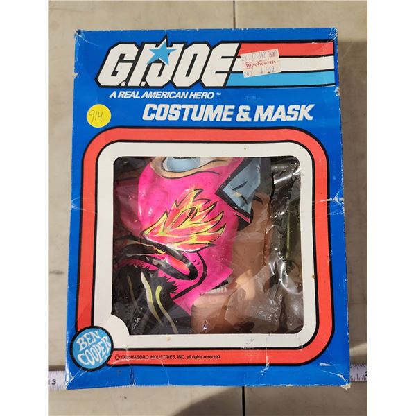 Vintage G.I. Joe mask, in original box - comes with extra demon mask