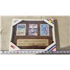 Image 1 : 1993 "American League Royalty" framed 3 baseball cards - sealed - 12.5"x9.5"