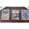 Image 2 : 1993 "American League Royalty" framed 3 baseball cards - sealed - 12.5"x9.5"