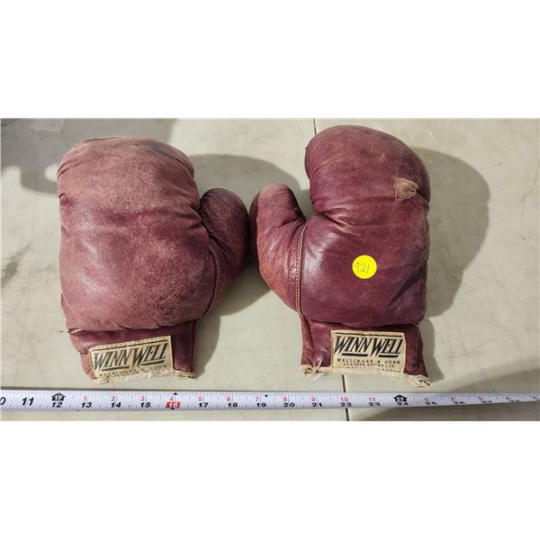 Vintage  Winwell  boxing gloves - good condition