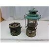 Image 1 : vintage coleman lantern (cracked glass) and perfektus 50 burner