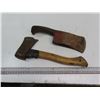 Image 1 : vintage hatchet and axe head