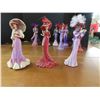 Image 4 : Thomas Kinkade - 12 assorted figurines - Passion for red and Portraits of style, etc.