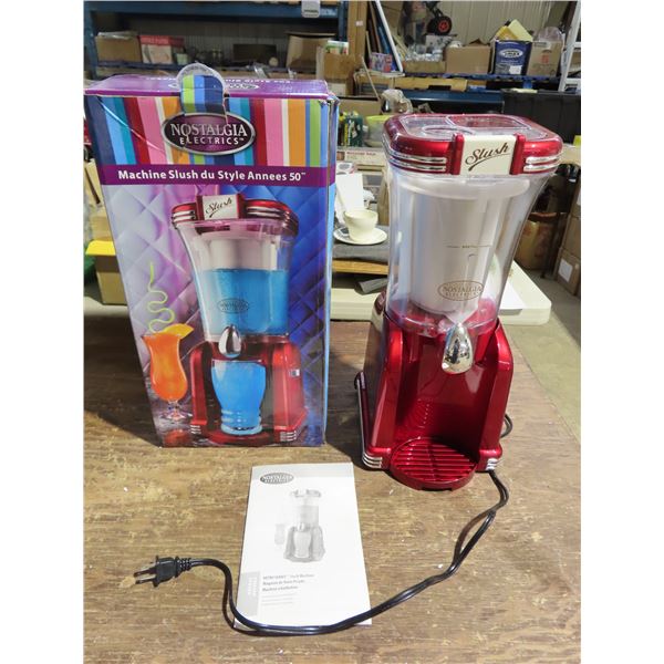 50's style slush maker