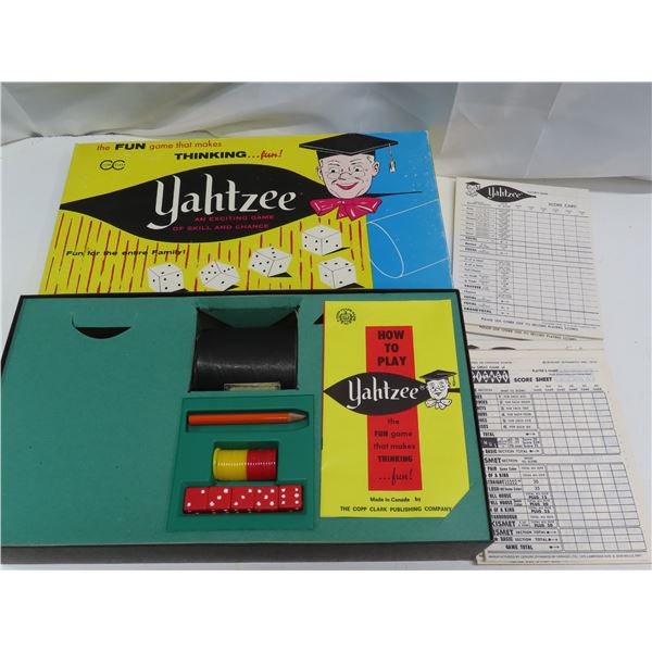 vintage yahtzee