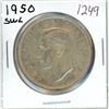 Image 1 : 1950 SWL, Canadian silver voyageur 1 dollar coin