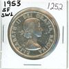 Image 1 : 1953 SF SWL, Canadian silver voyageur 1 dollar coin