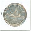 Image 2 : 1959 Canadian silver voyageur 1 dollar coin