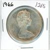 Image 1 : 1966 Canadian silver voyageur 1 dollar coin
