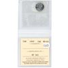 Image 2 : 1949 Canadian graded silver 10 cent coin - ICCS - MS63