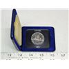 Image 2 : 1972 Canadian nickel voyageur dollar, in blue clamshell case
