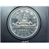 Image 3 : 1972 Canadian nickel voyageur dollar, in blue clamshell case