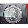 Image 3 : 1875-1975 Calgary, Canadian silver dollar, in black clamshell case