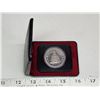 Image 1 : 1876-1976 "Library of Parliament", Canadian silver dollar, in black clamshell case