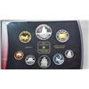 Image 2 : 1998 Canadian 8 coin proof set - RCMP silver dollar - in case