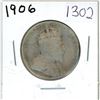 Image 1 : 1906 Canadian silver, 50 cent coin