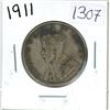 Image 1 : 1911 Canadian silver, 50 cent coin