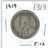 Image 1 : 1919 Canadian silver, 50 cent coin
