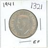 Image 1 : 1941 Canadian silver, 50 cent coin