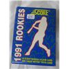 Image 1 : 1991 rookies 40 glossy baseball players cards and 5 magic motion trivia cards