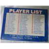 Image 2 : 1991 rookies 40 glossy baseball players cards and 5 magic motion trivia cards